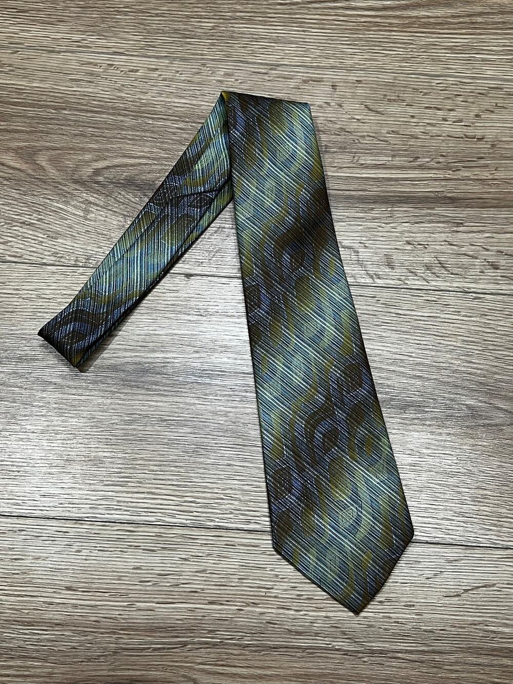 Wembly Mens Tie Multicolor Abstract Pattern (A00)